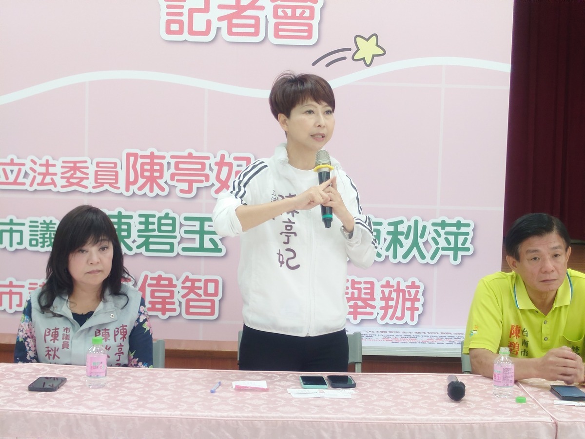 民進黨立委陳亭妃遭正國會除名。 圖：翻攝自陳亭妃臉書