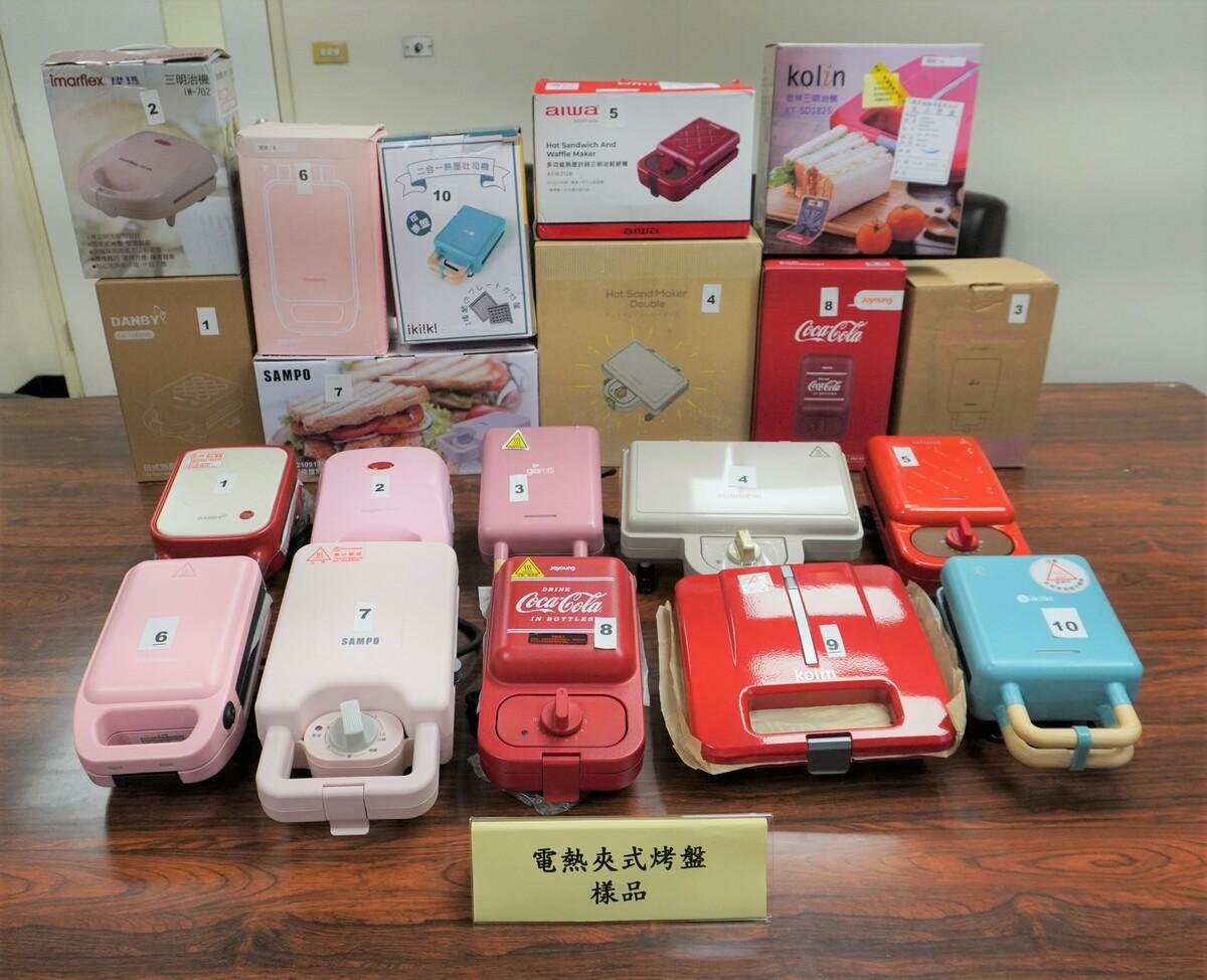 電熱夾式商品。 圖：經濟部／提供