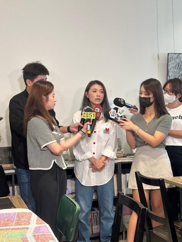 顏若芳呼籲蔣萬安在處理中山商圈問題上應審慎處理。 圖：顏若芳辦公室提供
