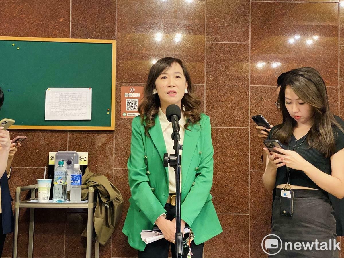 民進黨立委林宜瑾。 圖：周煊惠 / 攝（資料照）