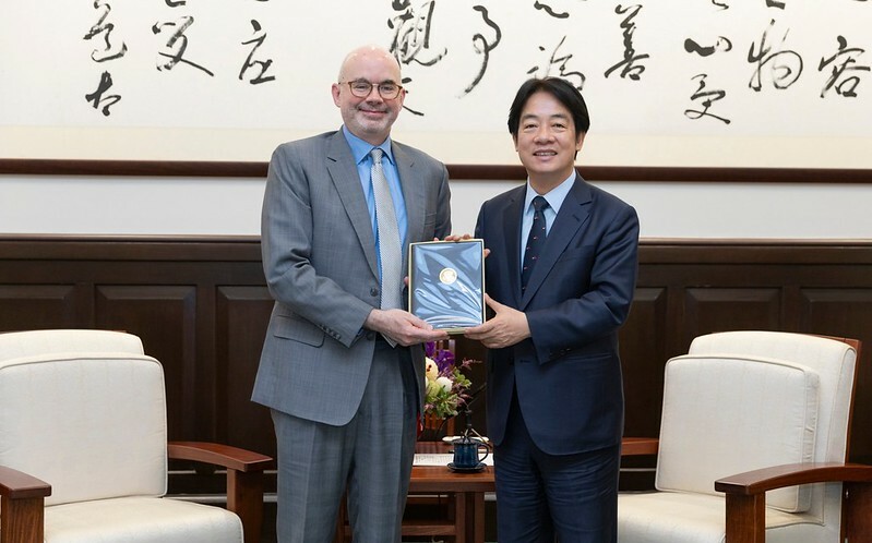 AIT新任處長谷立言：20年前就預測賴清德很可能當上台灣總統