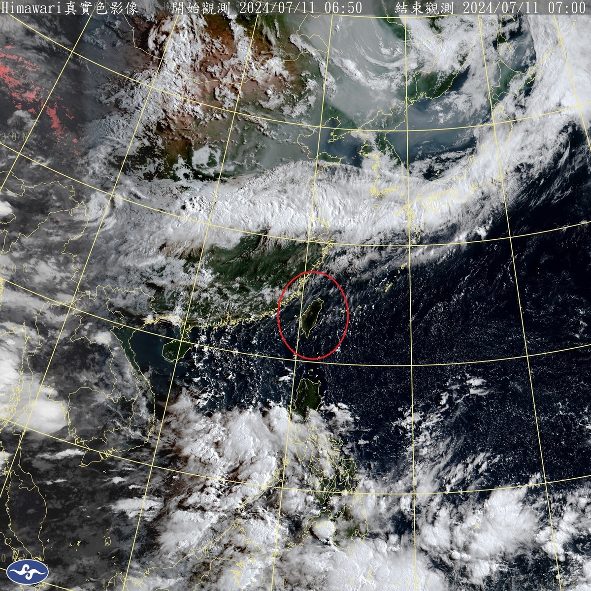 今天全台各地包括澎湖、金門、馬祖，大都是多雲到晴的天氣，午後容易有局部短暫雷陣雨，甚至有可能出現極端高溫。 圖：中央氣象署／提供