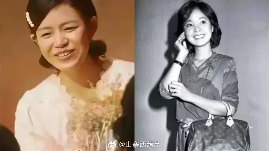 陳妍希2018年挑戰演出鄧麗君真人故事改編電視劇《但願人長久》。 圖：翻攝自山寨西葫芦微博