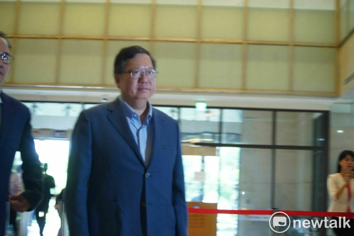 鄭文燦因任職桃園市長期間涉嫌貪污收賄，桃園地院11日下午召開第三次拘押庭，鄭文燦遭收押禁見。 圖：林昀真/攝（資料照）