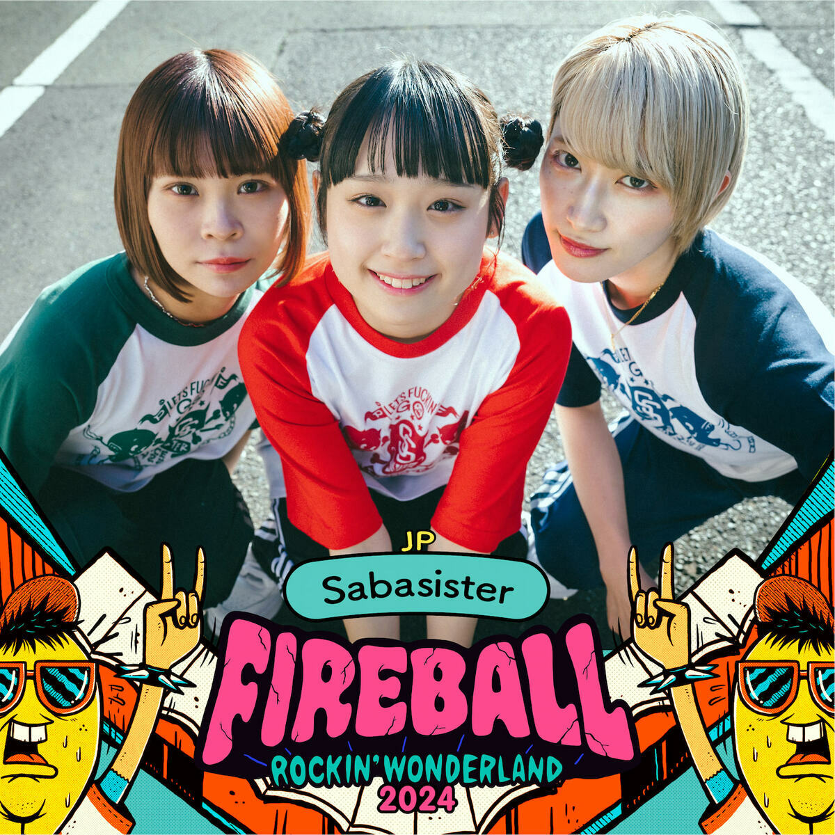 火球祭第一波卡斯公布，邀請到日本女子龐克樂團 Sabasister來台開唱。 圖：翻攝自Blow 吹音樂 臉書