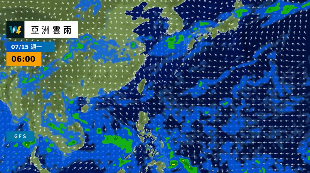 天氣風險指出，下週太平洋高壓北抬，南海至菲律賓低壓槽可能形成熱帶擾動或颱風，但因範圍大仍需持續觀察。 圖：翻攝自天氣風險臉書專頁