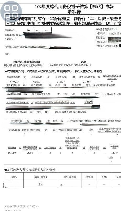 前振興醫院工會理事長林昌琦因檢舉曾姓女醫師業績暴增遭停聘，曾醫師公開所得清單證清白，並將對林昌琦提告加重毀謗。 圖：振興醫院／提供