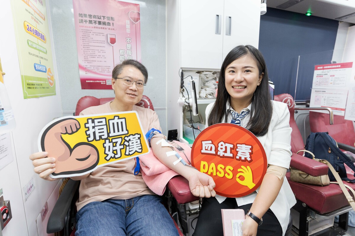 民進黨秘書長林右昌今出席「健康台灣 愛心捐血活動」。 圖：民眾黨 / 提供