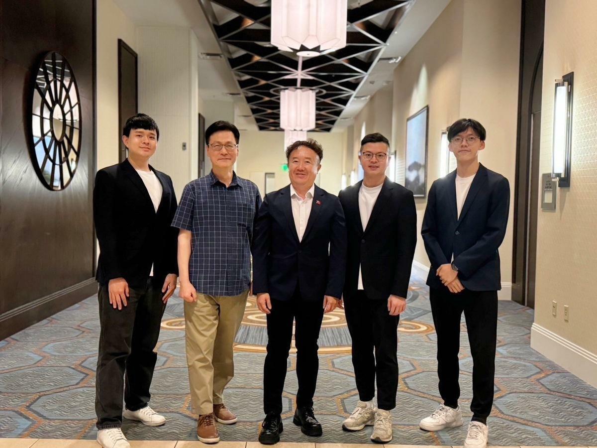 國民黨派員參加美國共和黨全國代表大會。 圖：國民黨文傳會/提供