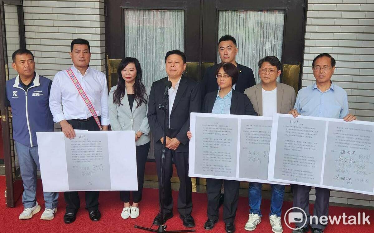 正面對決罷樑 國民黨團：9月每天安排立委基隆掃街