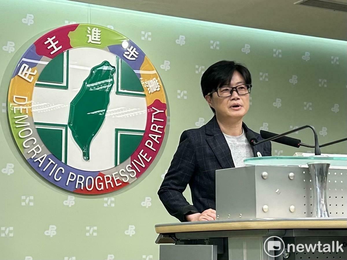 民進黨副秘書長楊懿珊。 圖：黃宣尹攝