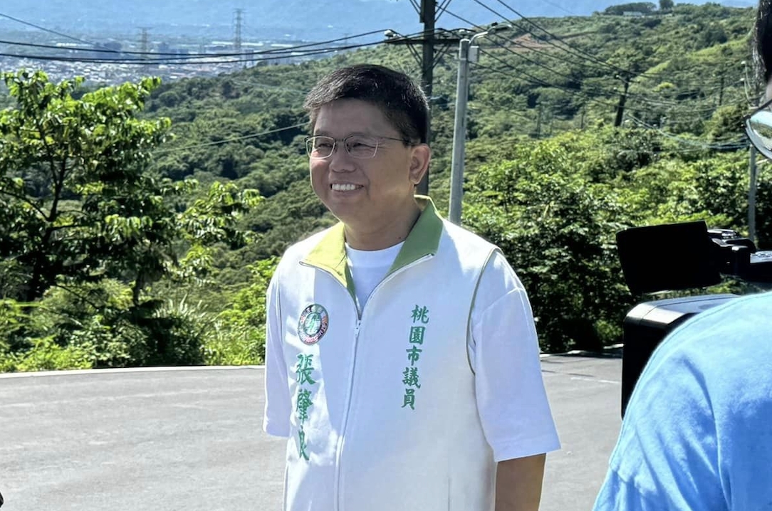 桃園市議員張肇良疑涉關說，遭桃檢求刑10年。 圖：翻攝張肇良臉書