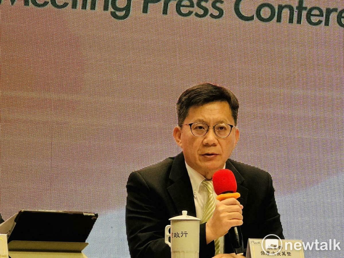 教育部次長張廖萬堅。 圖：謝莉慧/攝