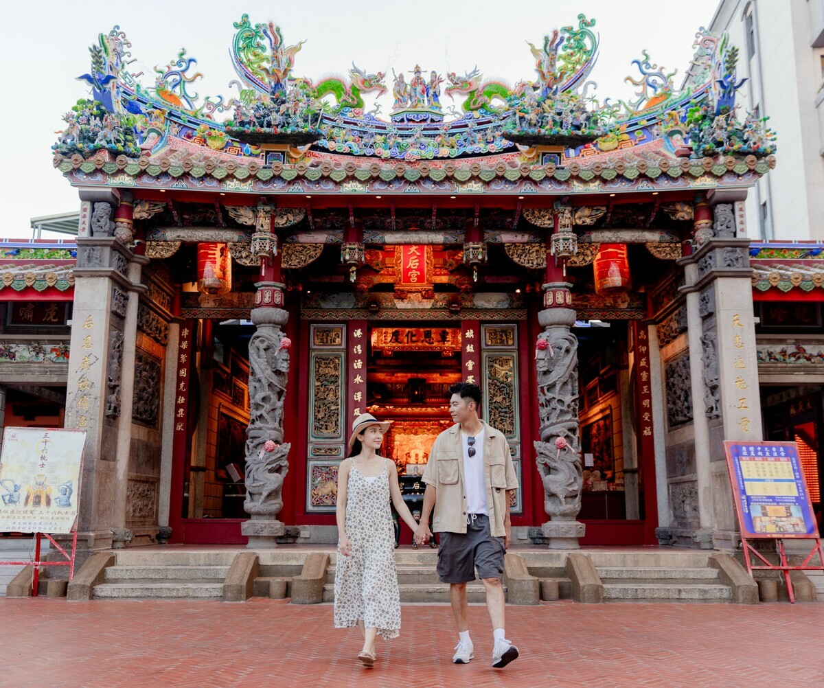 高雄首家媽祖廟旗津天后宮。 圖：高雄市觀光局/提供