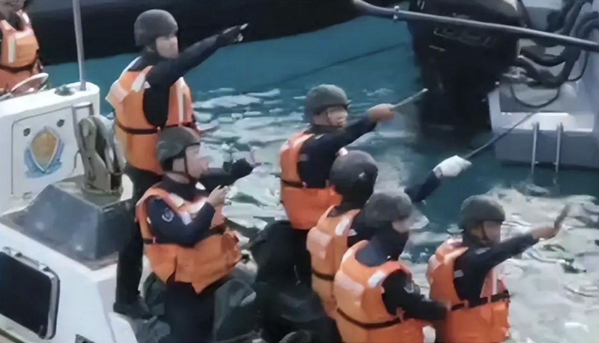今年5月15日，中國海警局發布第三號令，公布《海警機構行政執法程序規定》。 翻攝自 騰訊網 軍武次位面