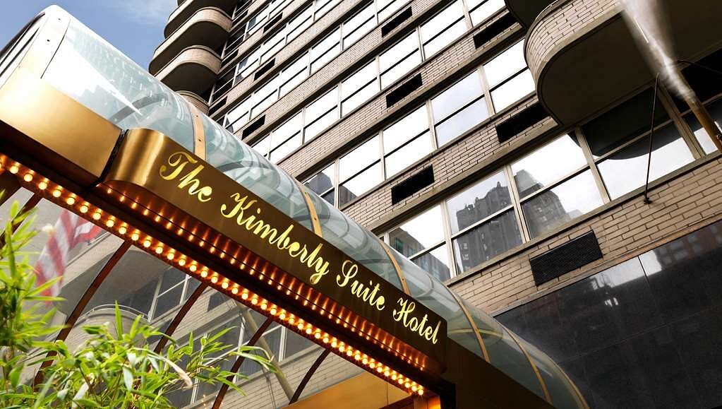 紐約曼哈頓金伯利酒店( The Kimberly Hotel )。 圖:翻攝自 google map