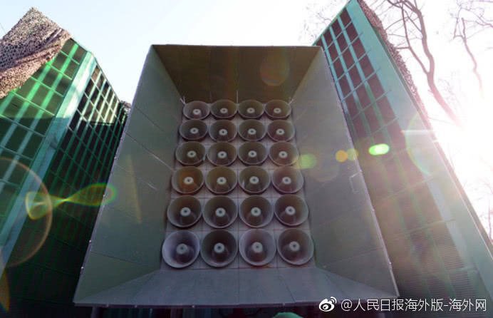 反制北韓「垃圾氣球」攻擊，南韓啟動對北韓的擴音器廣播喊話。 圖： 翻攝陸網/人民日報海外網(資料照片)