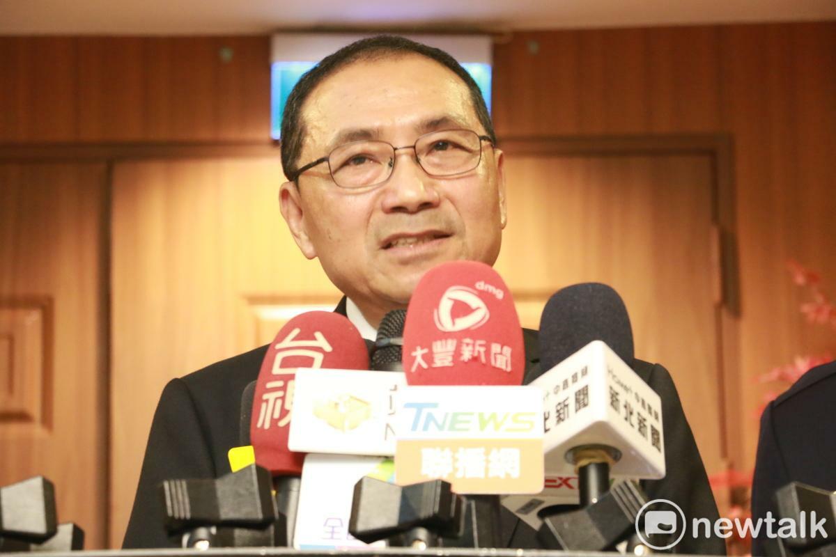 針對國土法實施期程，侯友宜呼籲中央應重視地方聲音。 圖：林昀真/攝