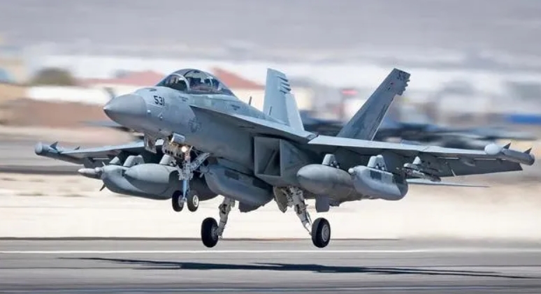 美軍的 EA-18G 「咆哮者」電子作戰機。 圖:翻攝自騰訊網