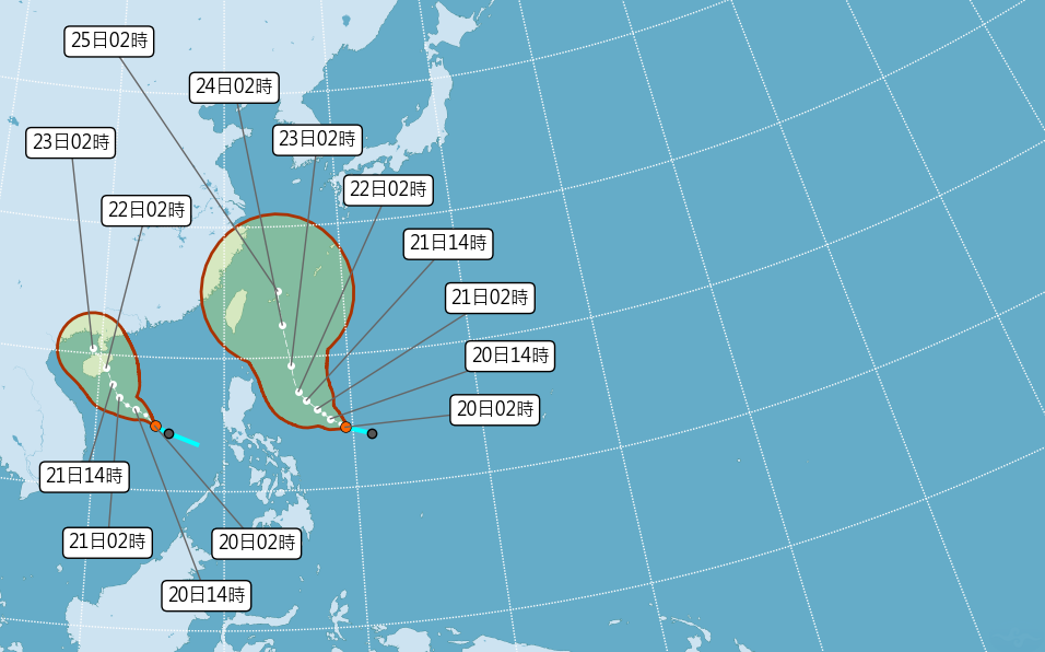 「風雨不可小覷!」吳德榮揭：颱風將轉中颱逼近