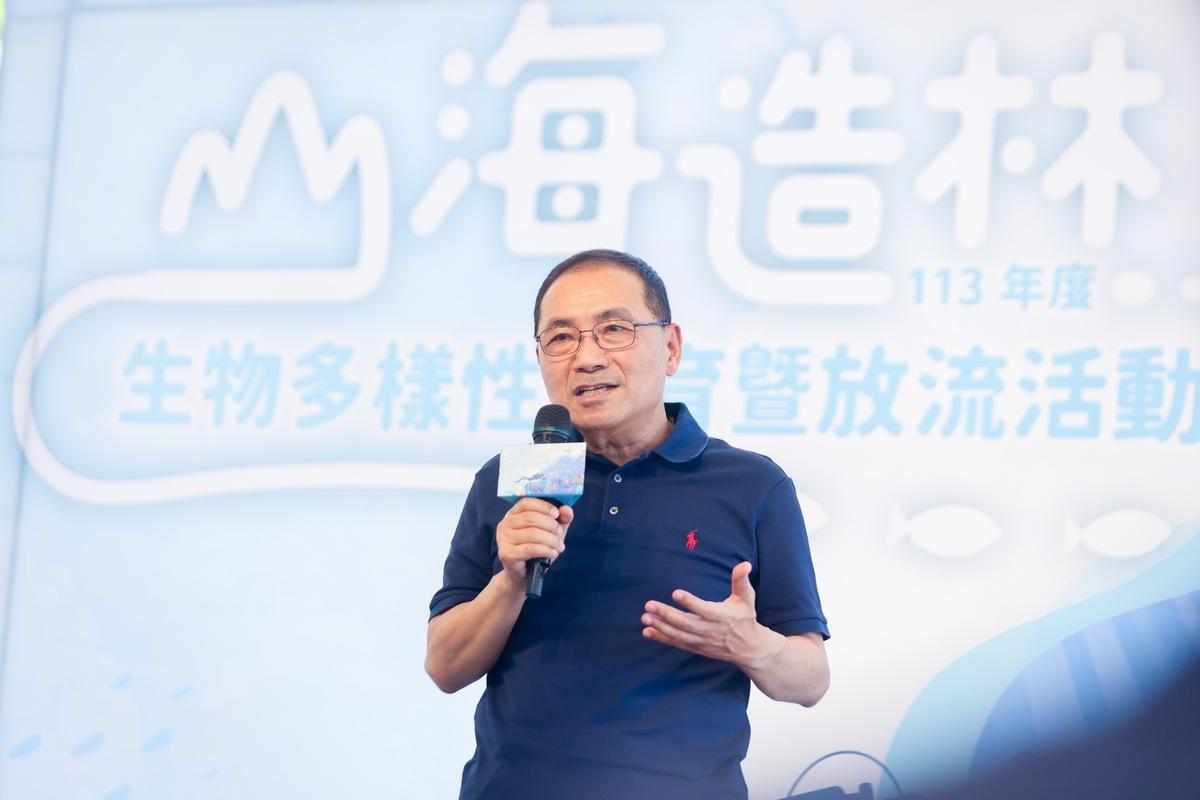 侯友宜表示，國會要不斷的改革，國家才能夠不斷的永續走下去。 圖：新北市政府/提供