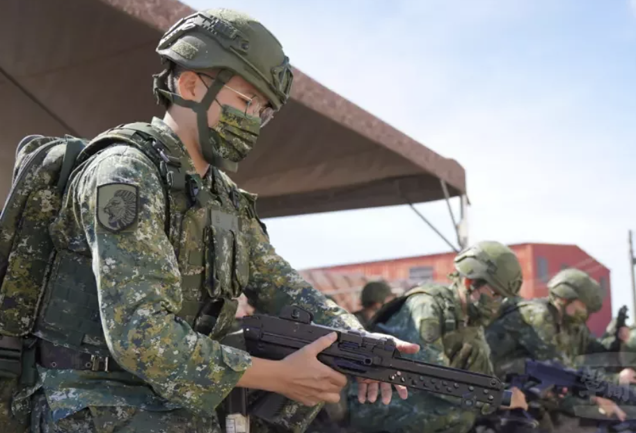 漢光演習明天登場，後備部隊已開始武器專長複訓。 圖片來源/軍聞社（資料照）。