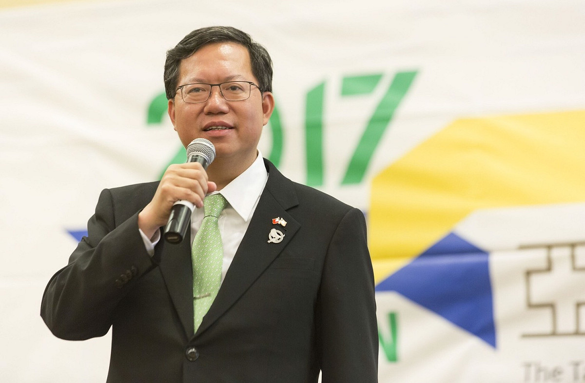 鄭文燦表示，希望透過今日的晚宴，成為更多友誼、交流與合作的開始，桃園市政府也會盡力做好從加州到台灣的空中走廊的溝通窗口。 圖 : 桃園市政府 / 提供