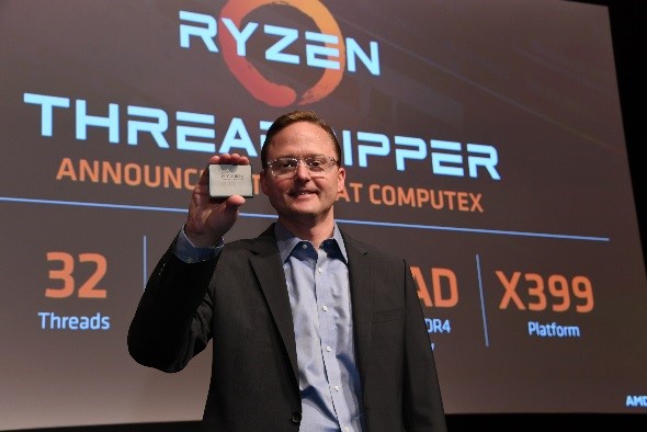 為抗衡Intel i9 18核心處理器，AMD也卯出全力推出CP相當高的16核心處理器。 圖：翻攝自AMD網站