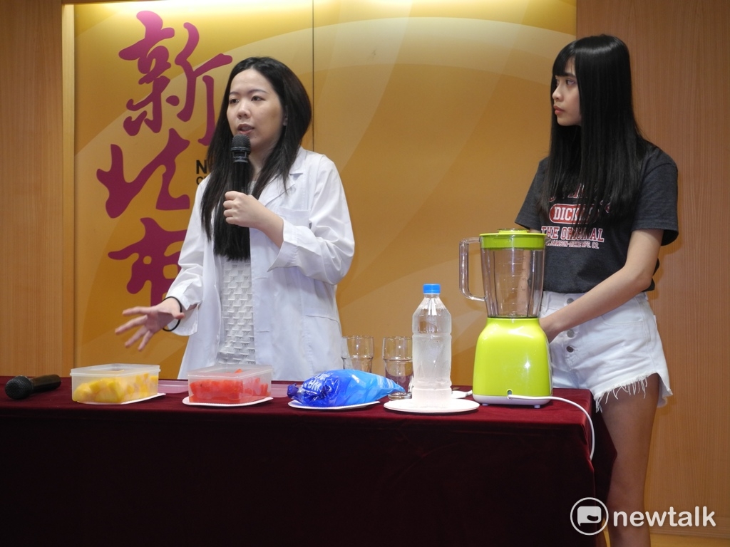 新北市衛生局呼籲自製冰品最衛生。 圖:王峻昌/攝