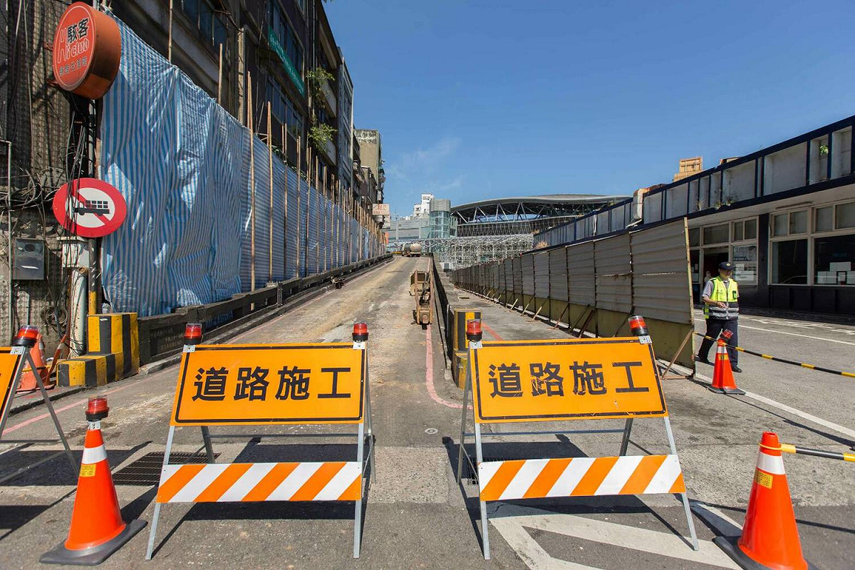 橋樑拆除工程7月20日至7月31日期間實施封路。 圖：基隆市政府/提供