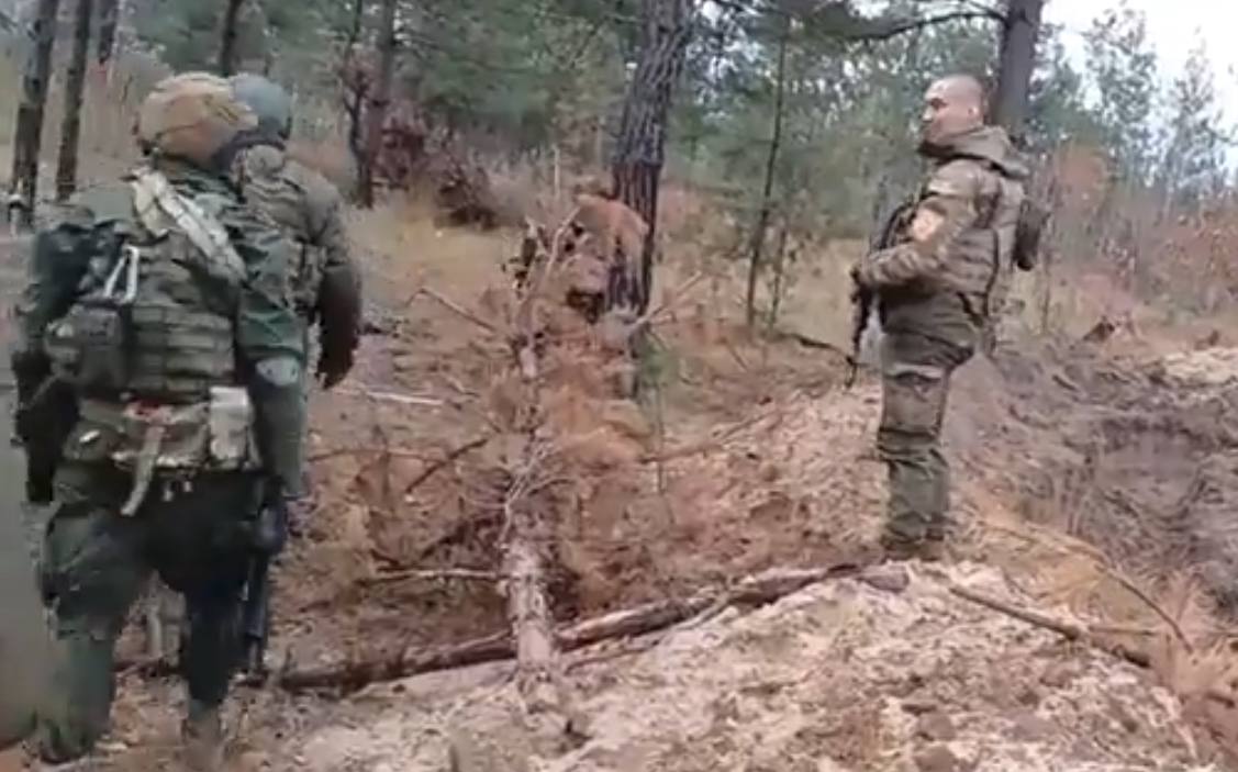 烏軍近期在距離斯洛維亞諾塞爾布斯克 30 公里的盧甘斯克偵察到俄羅斯訓練基地。圖為烏軍。 圖：翻攝自愚蠢的精衛 X 帳號