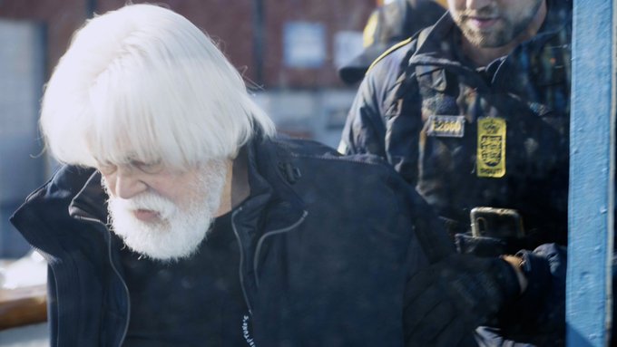 反捕鯨人士保羅·沃森 格陵蘭遭捕 圖:翻攝自X帳號/Sea Shepherd France