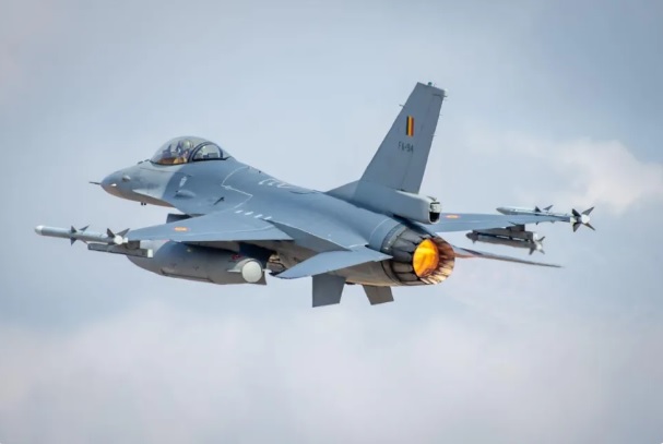西方各國提供的 F-16 戰機，將在近期抵達烏克蘭，讓俄軍十分緊張。 圖：翻攝自 空天力量
