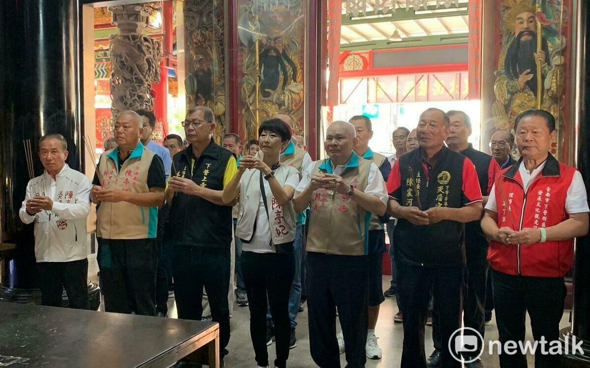 陳亭妃啟動台南傾聽之旅 從「下營（會贏）」出發