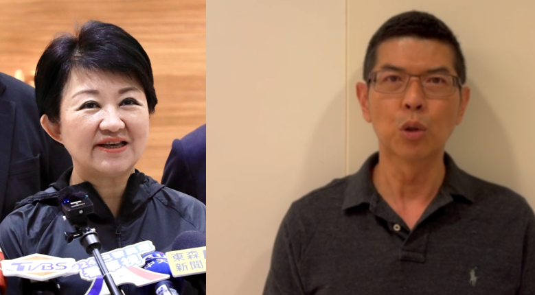 台中市議員周永鴻說，盧秀燕的回應才是草包式的政治口水。 圖：新頭殼合成