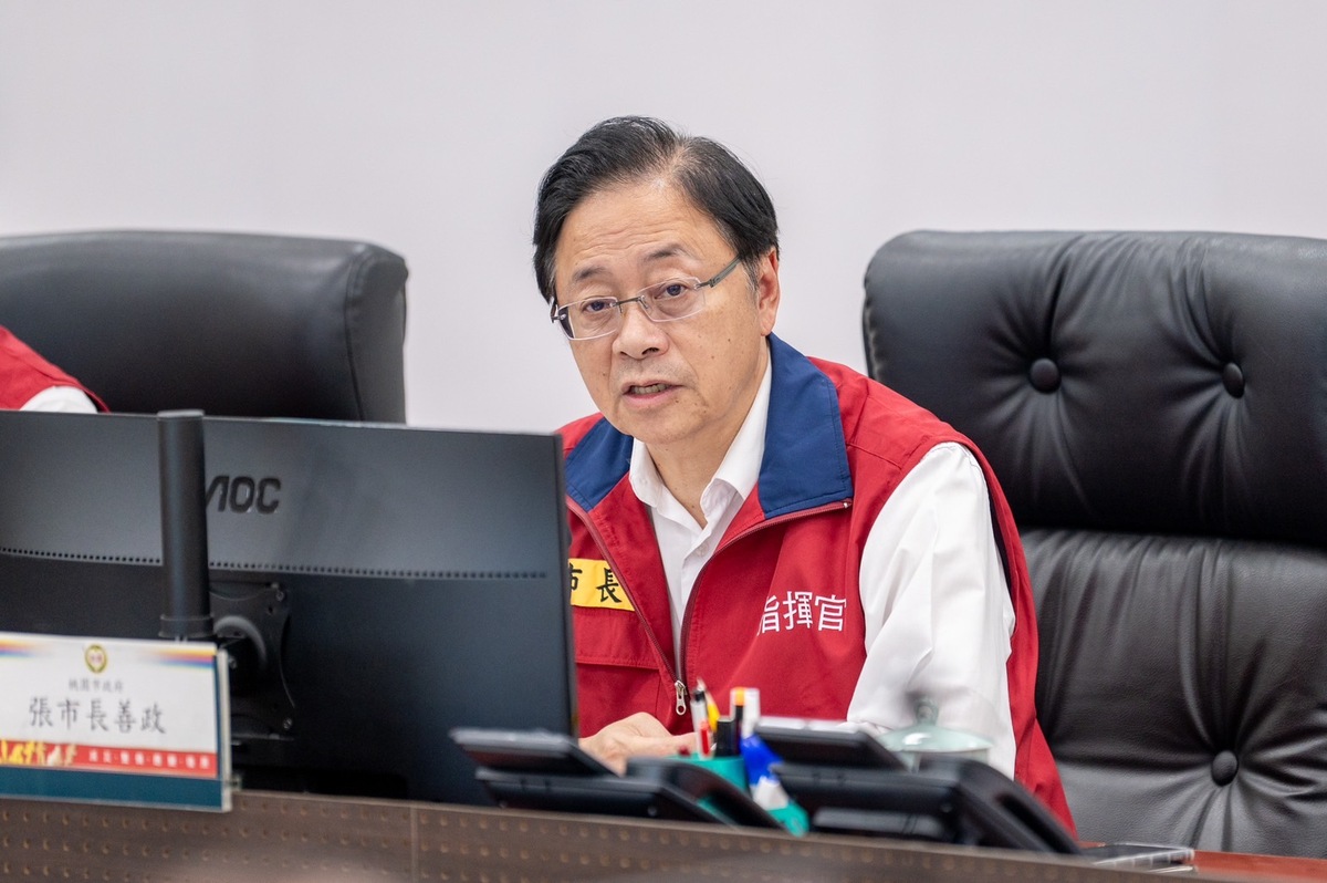 桃園市長張善政。 圖：桃園市政府/提供