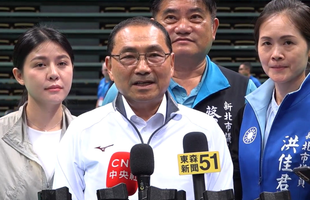 侯友宜表示，人民期待司法公平正義，一定要把事實釐清，不要參雜任何的政治因素。 圖：林昀真／翻攝