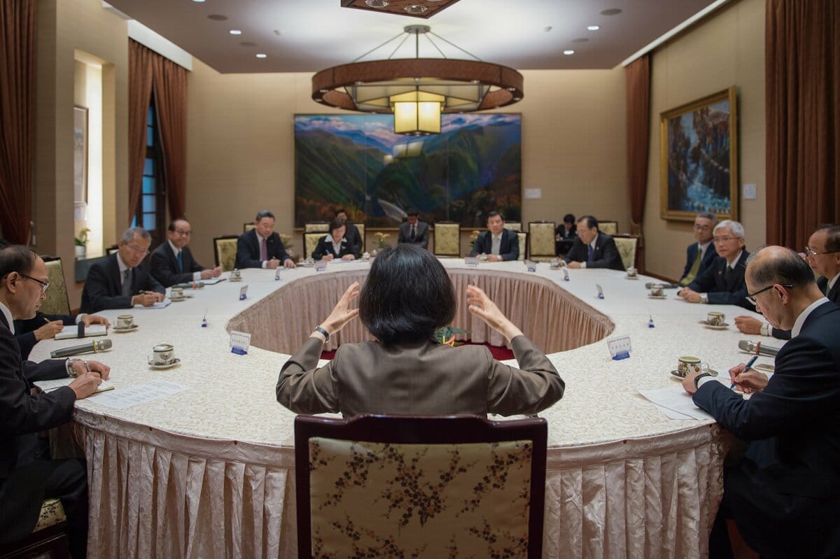 蔡英文寫真紀實。 圖：蔡英文辦公室