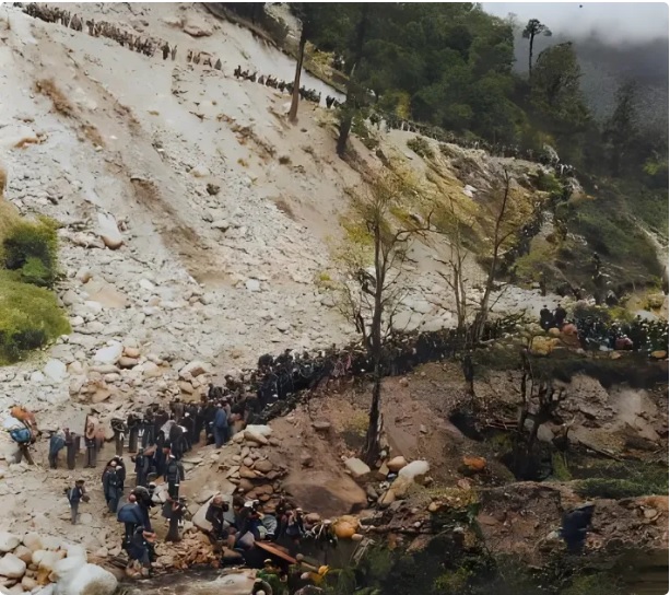 當年拉瓦特與解放軍戰鬥的地區，如今已經成為印度人旅遊的景點。 圖：翻攝自 正觀歷史