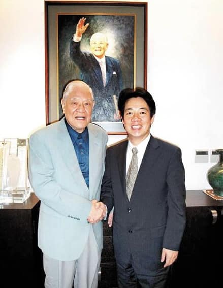 前總統李登輝離世4年，總統賴清德PO出舊照懷念。 圖：翻攝自賴清德臉書