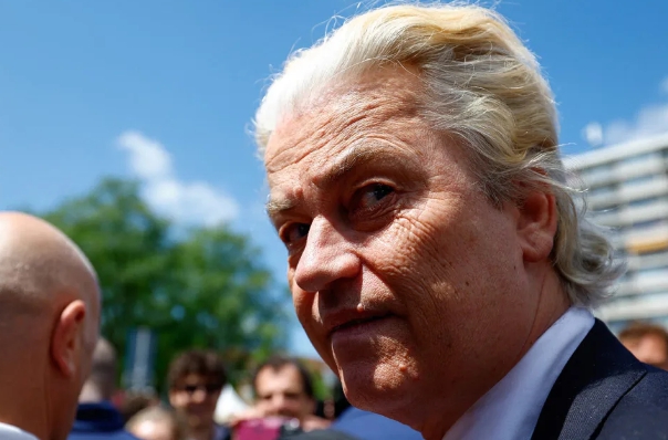 素有「荷蘭川普」之稱的海爾特·維爾德斯 （ Geert Wilders ） 當地時間 29 日呼籲將土耳其「踢出北約」。 圖 : 翻攝自IC Photo