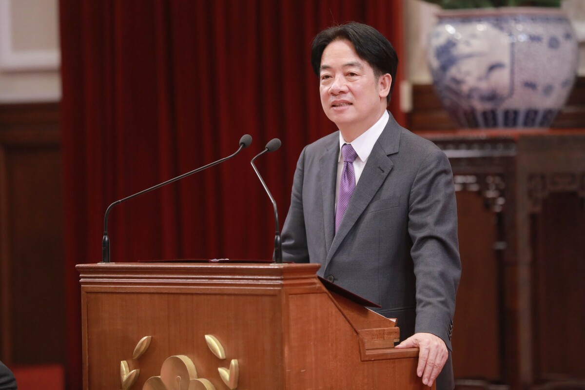 總統賴清德選前提出AI智慧島政見，致力打造台灣成為智慧國家。 圖：總統府提供
