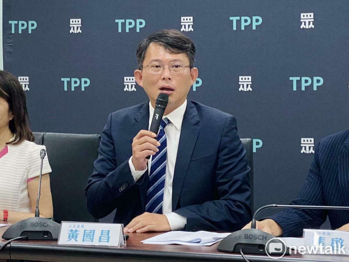 民眾黨立委黃國昌。 圖：周煊惠 / 攝