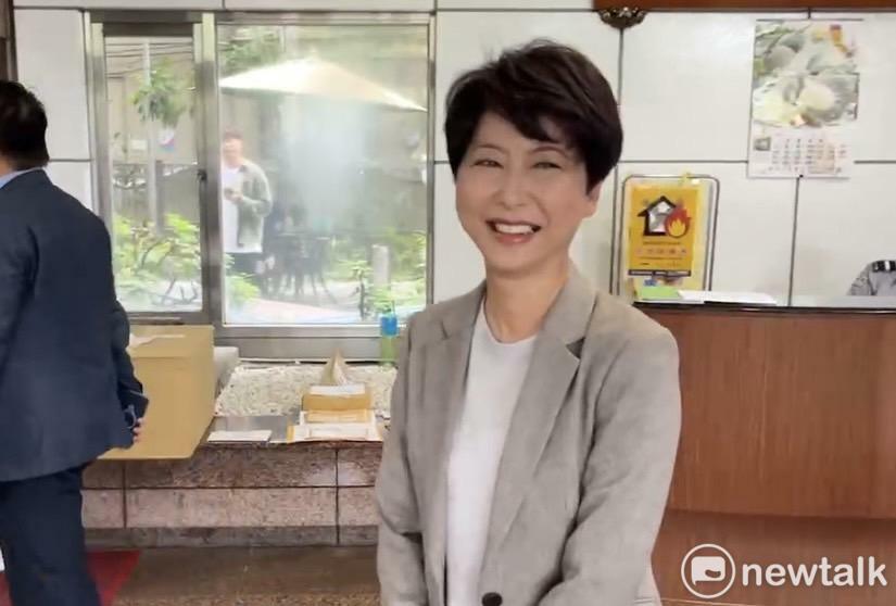 民進黨中常委、立委陳亭妃有意參選台南市長。 圖：黃宣尹攝