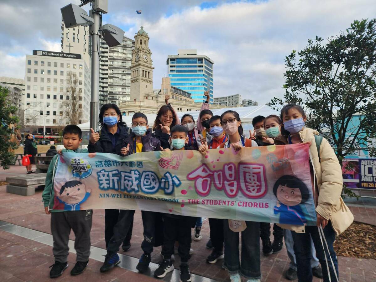 新威兒童合唱團積極復振客家語言。 圖：高雄市教育局/提供