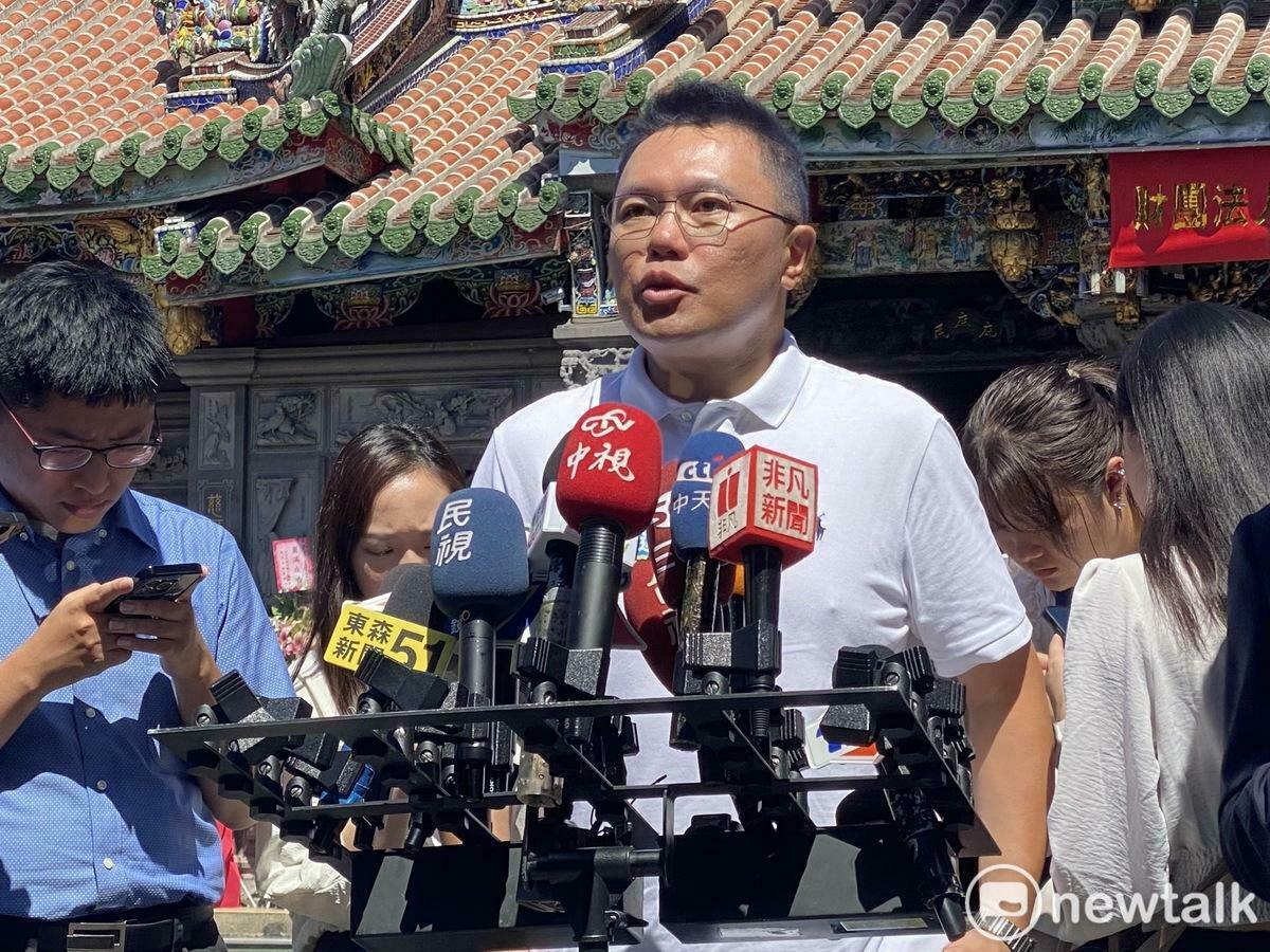國民黨台北市議員張斯綱。 圖：周煊惠 / 攝（資料照）