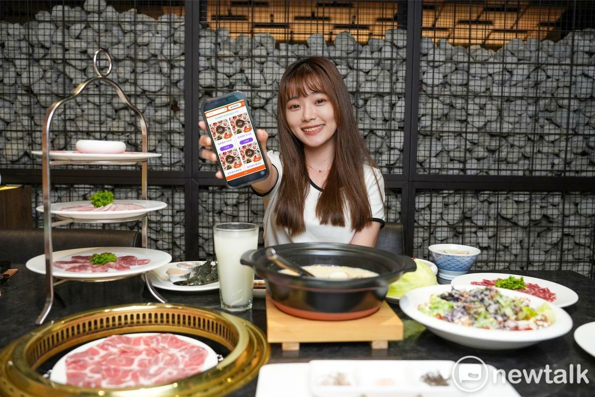 燒肉霸主屋馬推出「鍋烤冠軍感謝祭」。 圖：唐復年/攝