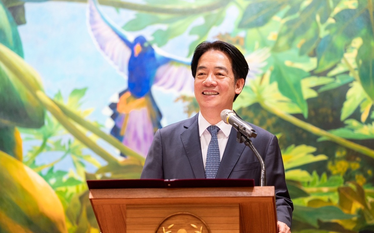 賴清德獻聲長榮班機 喜迎巴黎奧運台灣隊回國
