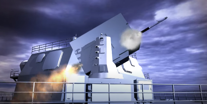 中科院研製的戰系型「海劍羚」，可裝備在中大型軍艦上。 圖：取自中科院YT官方頻道影片。