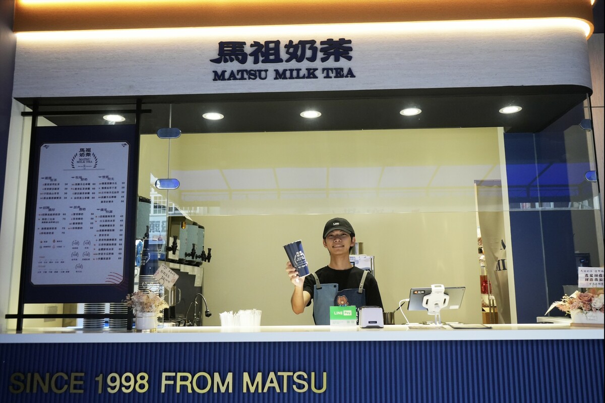 源自馬祖的「馬祖奶茶」連續在台中及嘉義開五家新店。 圖：馬祖奶茶/提供